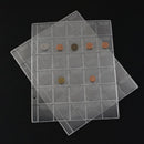 PVC Coin Holder Album Pages Money Storage Collection Book Sheet (30 Pockets