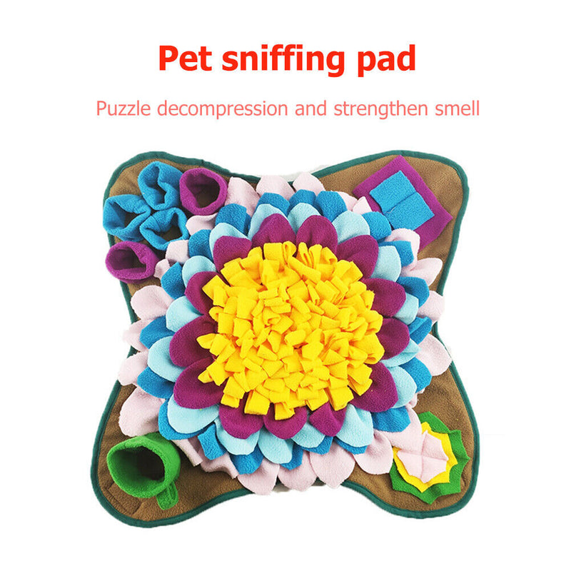 Dog Sniffing Training Mat Slow Food Mat Dog Food Consumes Release Stress Bl