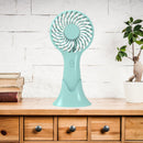 Mini Pocket Fan Cooler Air Handheld Portable Cooling USB Desk Fans (Green)