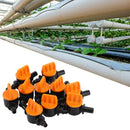 10pcs Barbed Plastic Ball Valves Garden Irrigation Connectors for 4/7mm Pants