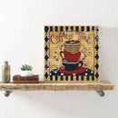 11CT Stamped DIY Coffee Full Embroider Embroidery Craft Cross Stitch Kits