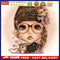 Coffee Girl Oil Paint By Numbers Kits Canvas Picture Wall Art DIY Craft Col