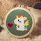 Embroidery Cotton Monks Cloth for Punch Needle Stitching Needlework Craft D