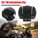 Helmet Headset Clip Bluetooth-compatible Intercom Bracket Accessories for V4 V6