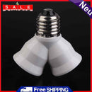 E27 Socket Base Expand Splitter Male Lamp Holder Lamp Holder Dual Dop