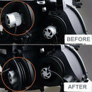 2pcs HID LED Headlight Dust Cover Rubber Dustproof Sealing Headlamp Bulb Caps