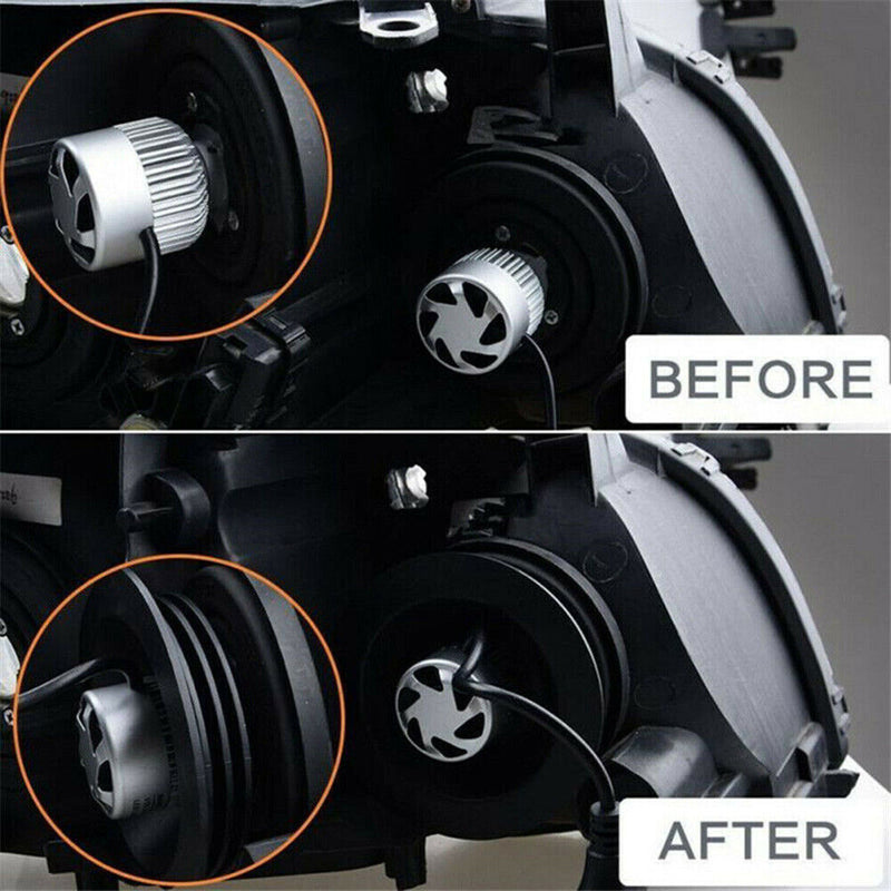 2pcs HID LED Headlight Dust Cover Rubber Dustproof Sealing Headlamp Bulb Caps