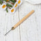 DIY Kit Crafts Wooden Handle Weaving Braids Tools Crochet Hook Knitting Needle