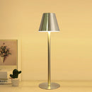 #A Rechargeable Desk Lamp Touch Dimming Metal Table Lamps for Bar Cafe Home Room