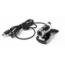 USB 2.0 Webcam 12.0 Mega Pixel Webcam 360 Degree MIC Clip-on for Skype Computer La