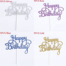 Party Supplies Festival Cake Topper Cupcake Cake Decor Tool Happy Birthday