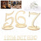 10pcs Wooden Wedding Table Number Seat Cards Ornament Craft (One to Ten)