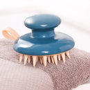Handheld Scalp Massage Brush Portable Shampoo Brush Hair Care Comb (Blue) Newly