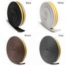 Rubber Weather Strips Soundproof Seal Strip Draught Excluder Foam Window Door