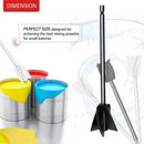 Paddles Epoxy Mixer Attachment for Drill Stirring Rod Mix Epoxy Mold Tool~