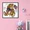 14CT Stamped Decor Cross Stitch Kit DIY Printed Canvas Embroidery Set Needlework