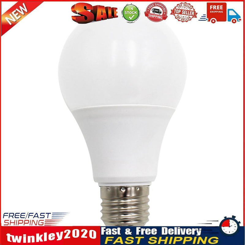 Sound+Light Sensor Control LED Lamp Automatic Smart Sensor Bulb Light (7W) Newly