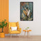 Forest Plantain Leaves Oil Paint By Number Kit DIY Home Decoration Gift Wal