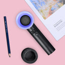 Portable Bladeless Cooling Fan Summer Personal Handheld Desktop Fan (Black)