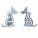 Making Tool Keychain Mold Hanging Pendant Quicksand Shaker Mold Silicone Mould