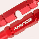 BOLANY Double Head Bike Presta American Valve Core Remover Wrench (Red) Newly