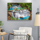 5D Full Square Diamond Painting DIY Waterfall Cross Stitch Christmas Needlework