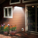 48 LEDs Solar 3 Modes IP65 Motion Sensor Lights Outdoor Wall Lamp (Black) Newly