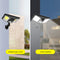 Solar Wall Lamp LED Four Head Rotatable Outdoor Waterproof Light (160COB) Newly