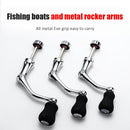 Folding Spinning Reel Handle Metal Fishing Wheel Rock Arms Grip Knob (S) Newly