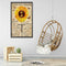 5D Diamond Painting Kit Sunflower Letters Full Round Drill Rhinestone DIY Wall