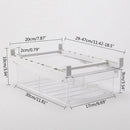 Refrigerator Food Storage Box Rack Fridge Drawer Shelf Kitchen Organizer Bins