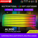 COOLMOON AOSOR LED Light Strip Bendable Lamp Tape Flexible Light Bar for Chassis