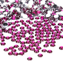 30g 6mm Crystal Rhinestone Acrylic Flat Back DIY Nail Sequins (Old Rose)