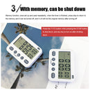 LCD Digital Screen Kitchen Timer Cooking Count Up Countdown Alarm Clock