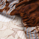 Removable Conjoined Stretchy Floral Home Stool Chair Seat Cover (3