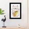 DIY Cross Stitch 11CT Stamped Cartoon Animal Canvas Kit Needlework Artwork Craft
