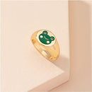 Cute Jewelry Accessories Fairy Tale Cartoon Animals Frog Joint Ring Tail Ring