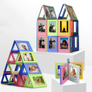 4Pcs Multicolor Living Decor DIY Home Photo Magnetic Frame Photoframe Picture