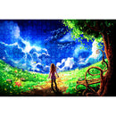 1000pcs Paper Jigsaw Puzzles Sky Cloud Tree Adults Kids Educational Game To