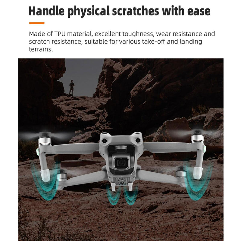 For Dji Mavic Air 2s Dust Foot Mat Bottom Case Foot Cover Anti-wear Accessory.