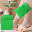 Fiber Portable Washcloth Shower Scrubber Exfoliating Bath Towel Bath Glove