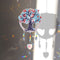Point Drilling Crystal Ornament Wind Chime Pendant Outdoor Indoor DIY Decor