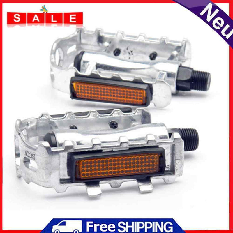 Bicycle Pedal Aluminum Alloy Lightweight Mountain MTB Cycling Bike Flat Pedals