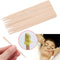 100X Face & Eyebrows Wax Spatulas Waxing Stick Wiping wax tool Waxing Applicator
