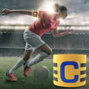 Elastic Leader Match Football Captain Bracelet Nylon Soccer Training Arm Band