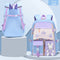 #A Cute Bunny Backpack for Girls Teenage Student Kindergarten School Bags Rucksa