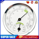Mini Pointer Thermometer Hygrometer Room Humidity Temperature Meter (White)