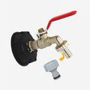IBC Coarse Thread Connector, 1/2 inch Water Tank Tap Adapter, Faucet Pants Valve