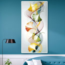 Ginkgo Leaf 5D Diamond Painting Full Round Drill Cross Stitch DIY Mosaic Craft