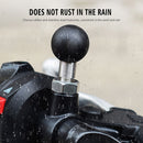 Motorcycle Handlebar Rearview Mirror Ball Clamp Base Phone Holder Bolt Scre